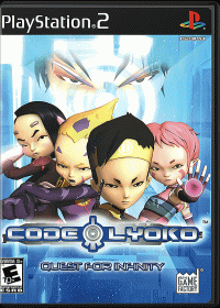Code Lyoko Quest for Infinity Playstation 2 US box art